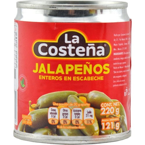 papryka Jalapeno z meksyku La Costena